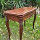 Table à jeu style Louis XV en acajou