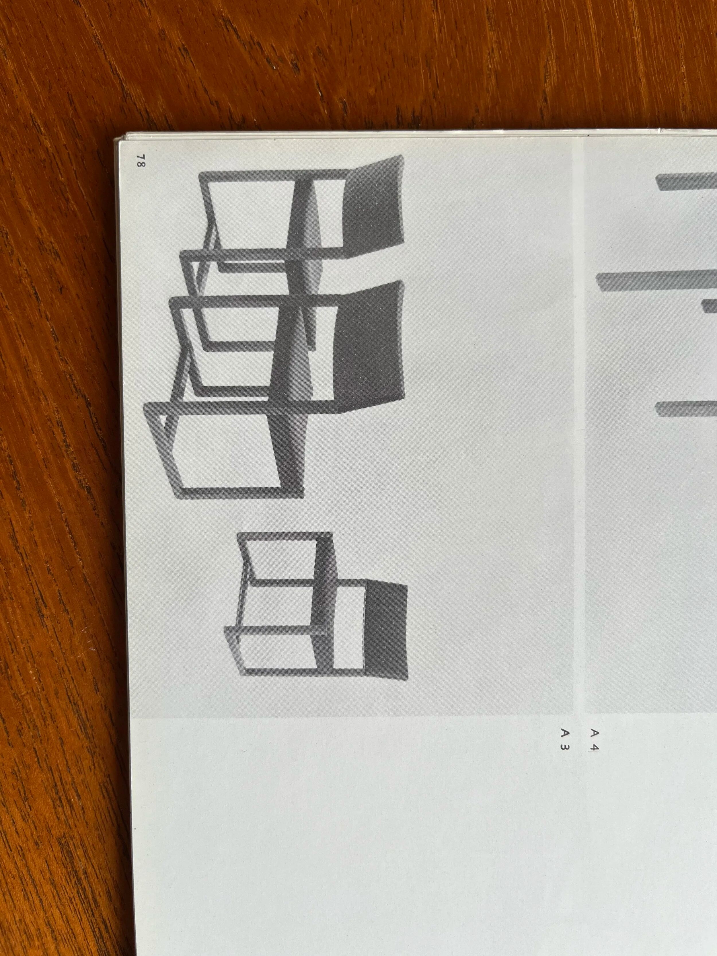 Ensemble de 6 chaises 'A3' par Alfred Hendrickx pour Belform, années 1960.