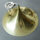Semi brass hanging lamp design Claus Bonderup & Thorsten Thorup for Fog-Morup, Denmark