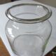 Thick glass vase