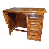 Children's desk or shorthand desk in oak from the 1950s