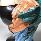 Polychrome porcelain rooster subject Hahn Georges Selim for Goebel Germany 1984