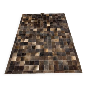 tapis en cuir de bœuf