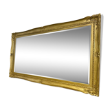 Large 19th century mirror – wood and gilded stucco – 204x110cm