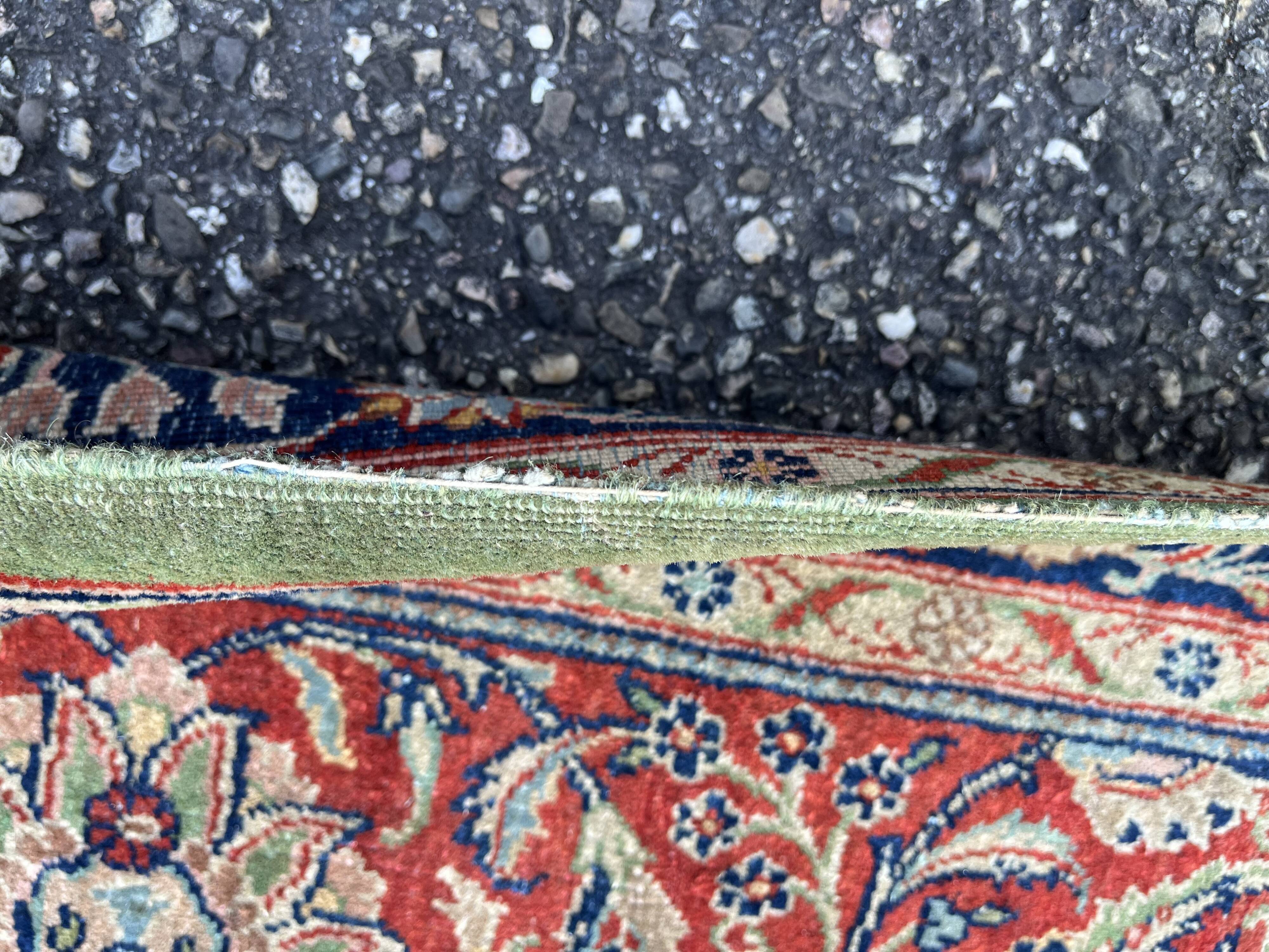 Carpet XXL Tabriz Shah Abbas Emerald Green