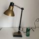 Lampe vintage 1950 architecte Super Chrome champagne - 55 cm