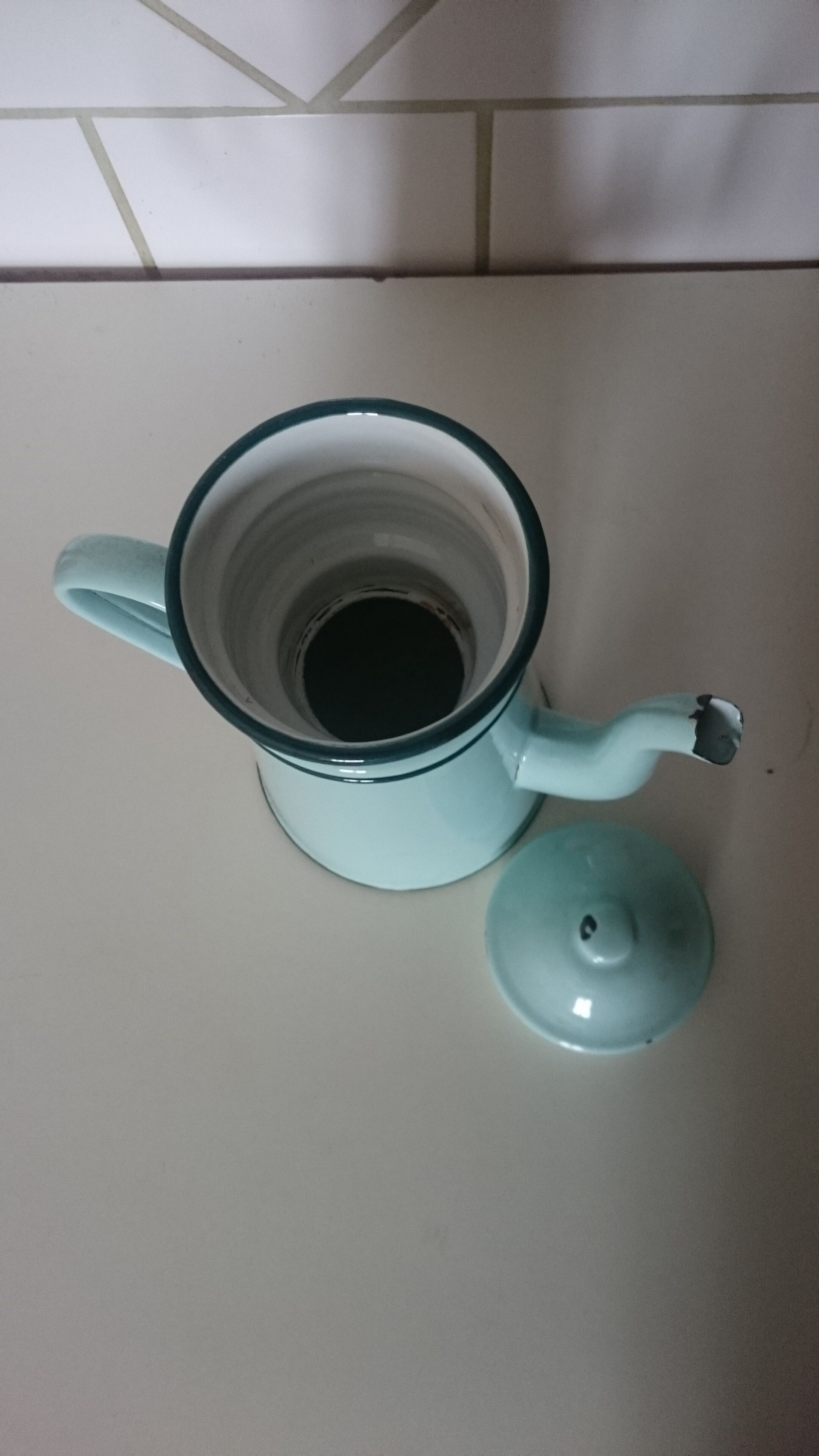 Enamelled sheet metal maker in the 60s