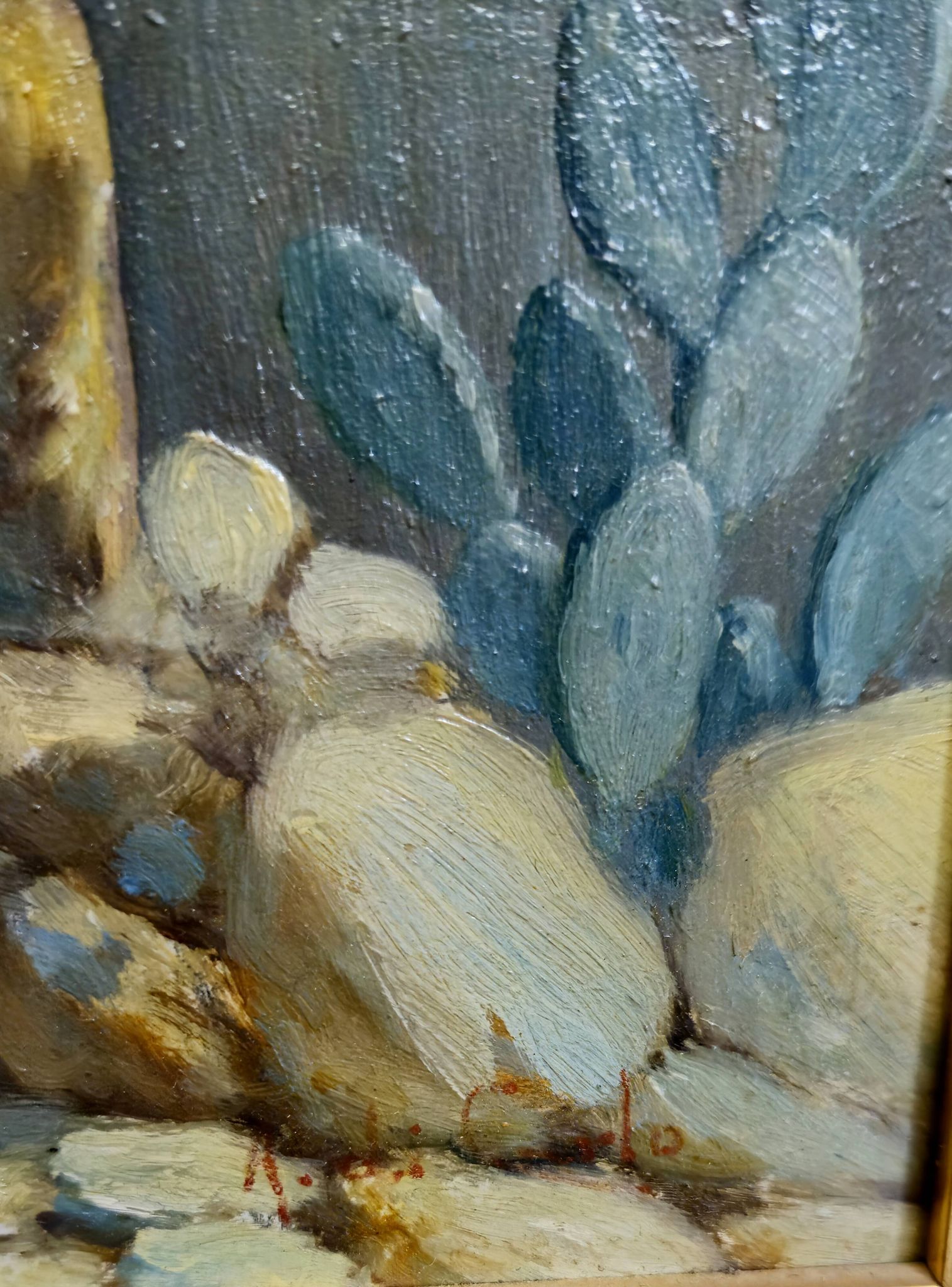 A. Di Carlo – Mediterranean Animated Scene – Oil on Panel