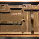 Storage box has vintage covers, 50s