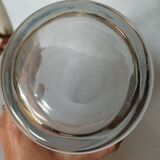 Vase en verre transparent