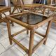 Rattan garden furniture