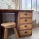 Bureau pin meuble atelier 1950