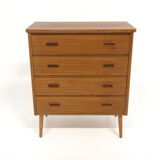 Scandinavian teak chest of drawers, Sweden, 1960