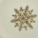 Plate with red blood decorations