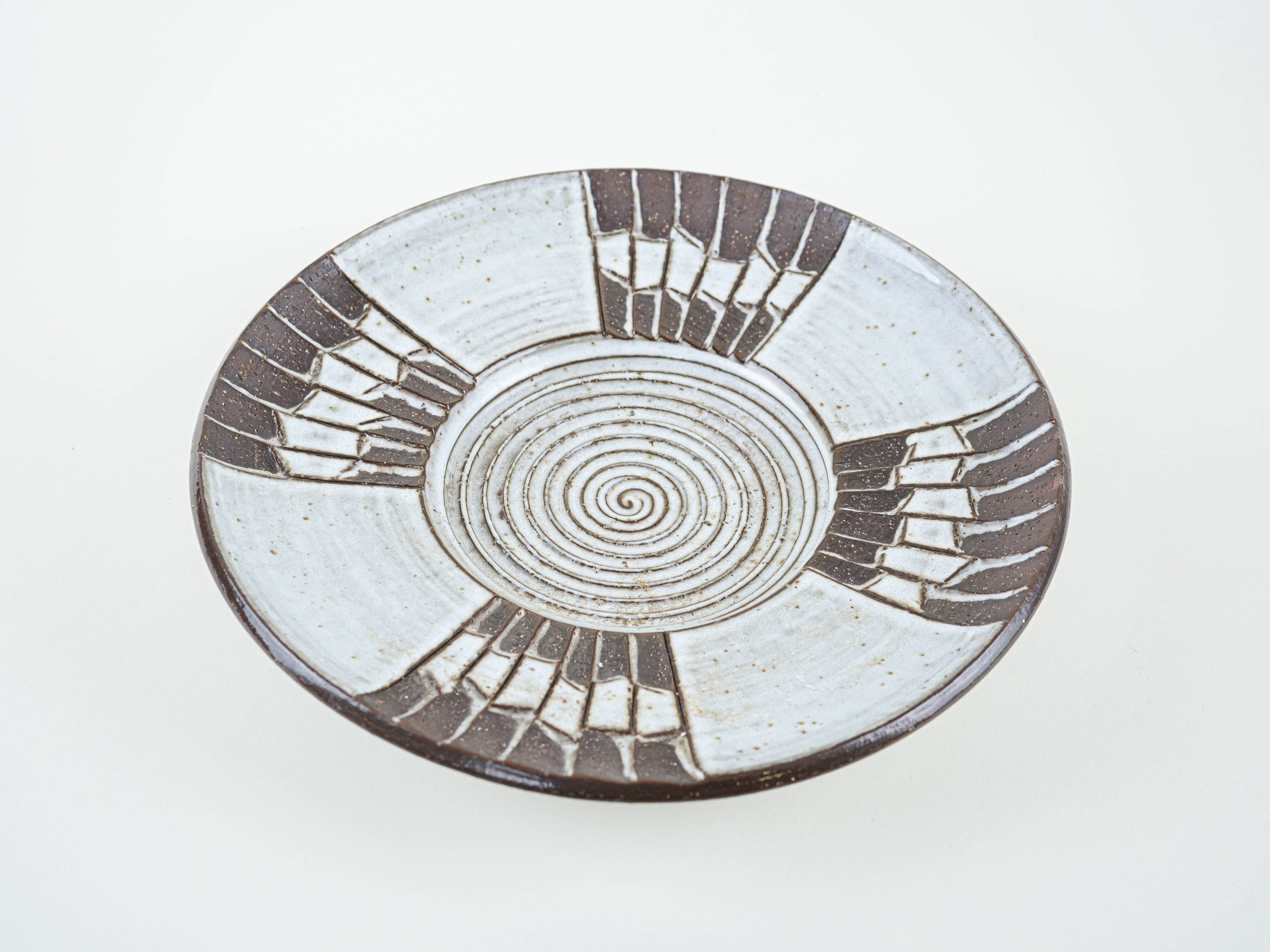 Ceramic bowl, Danish design, 1970s, manufactured by MA&S, designed by Marianne Starck