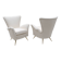 Art Dèco Italian Lounge Armchair from 50s,