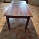 Table de ferme dite "de couvent" en bois fruitier (cerisier ou merisier)