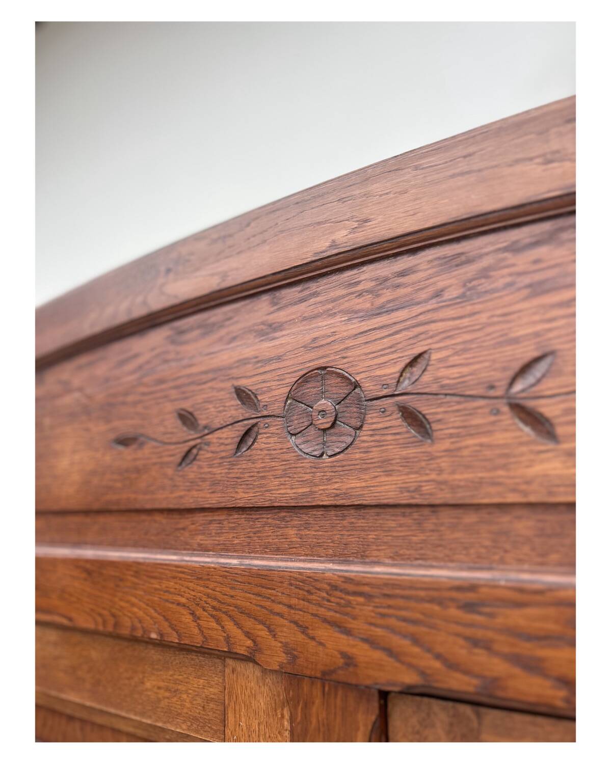 Parisian oak wardrobe