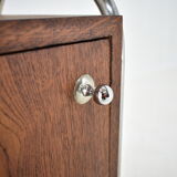 1940s Pair of Bauhaus Bedside Tables, Czechoslovakia