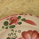 Oriental earthenware plate