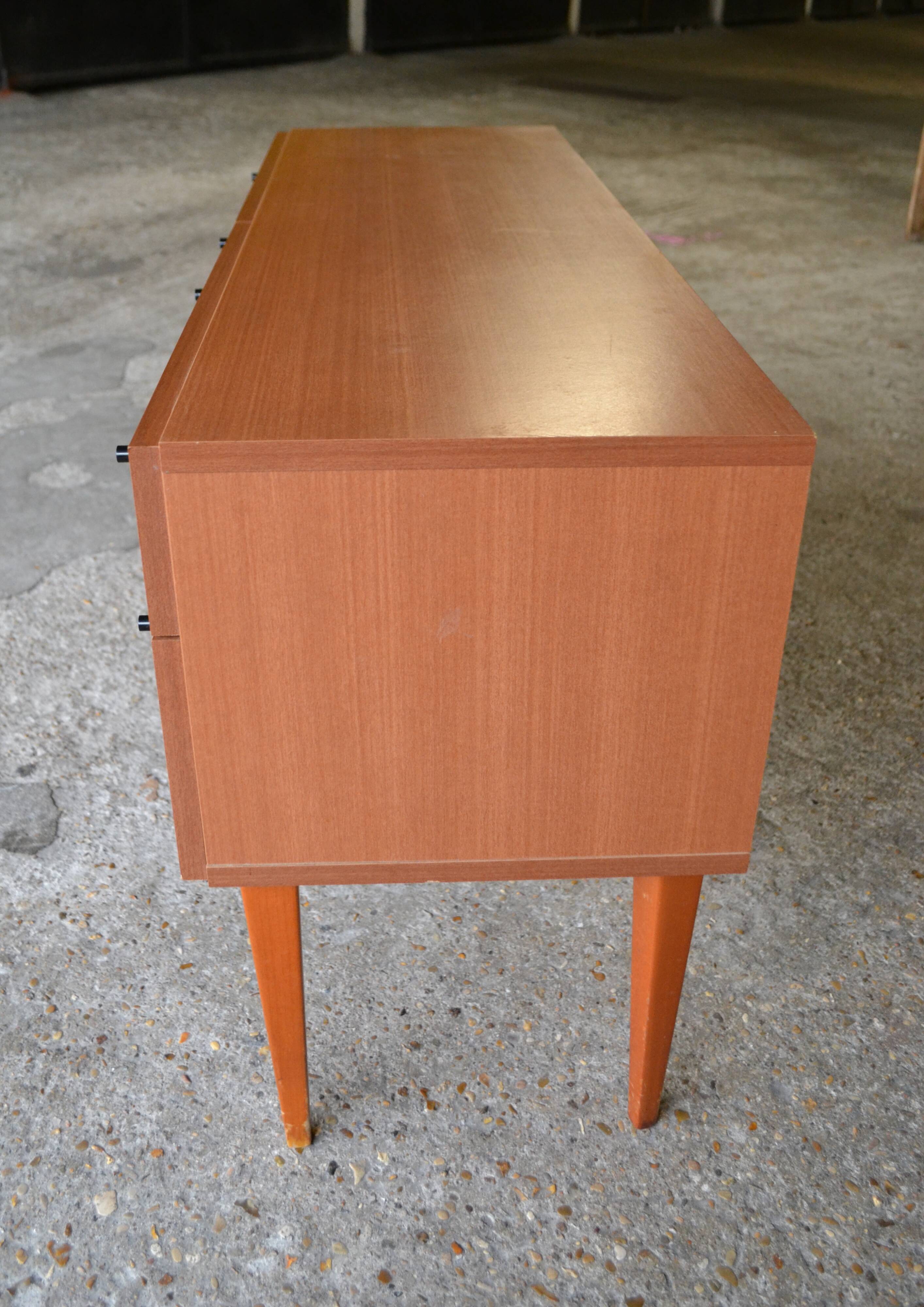 Formica beech sideboard from the 70s