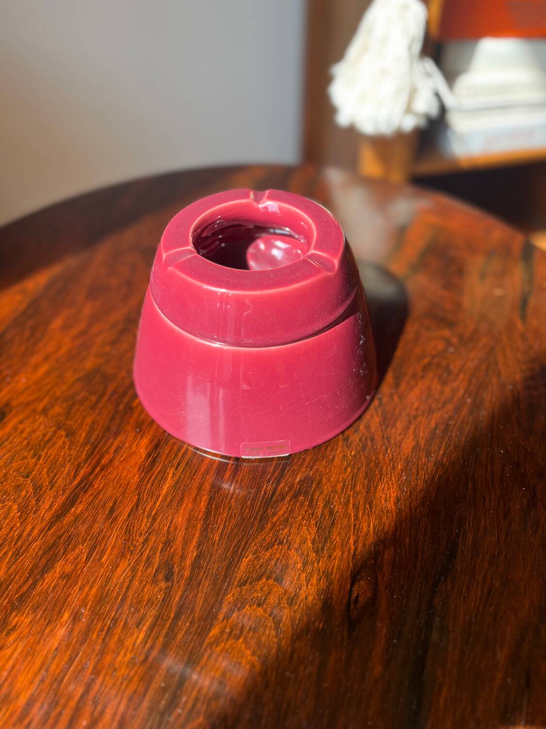 François Châtain. Cendrier en céramique