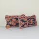 Set of 2 vintage Turkish cushion covers 20x41 cm