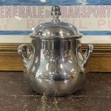 Ercuis silver-plated sugar bowl
