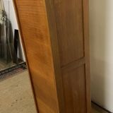 Vintage filing cabinet / secretary / document holder with curtains