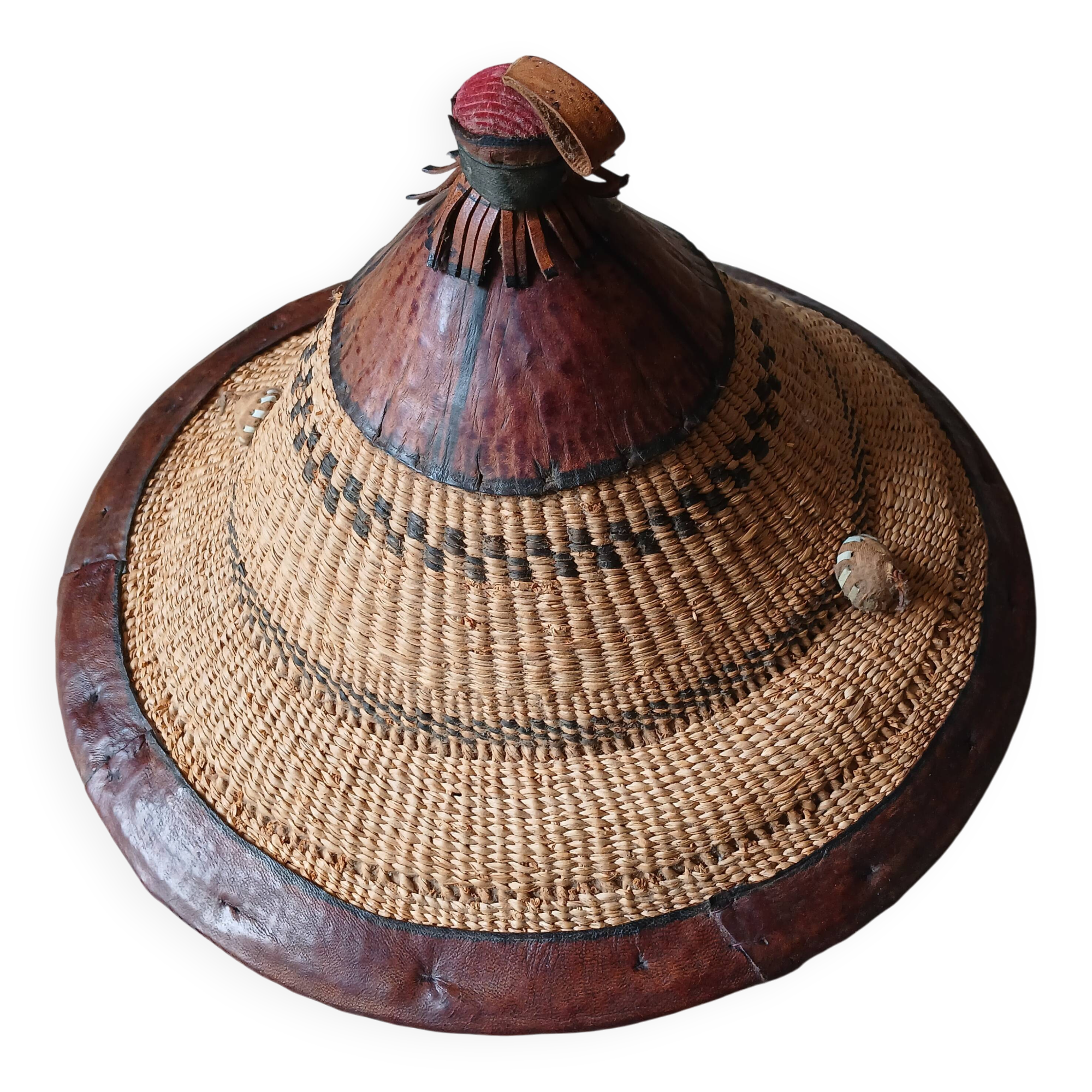Ancient artisanal African hat