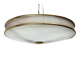 Suspension en verre et métal, Allemagne années 1960