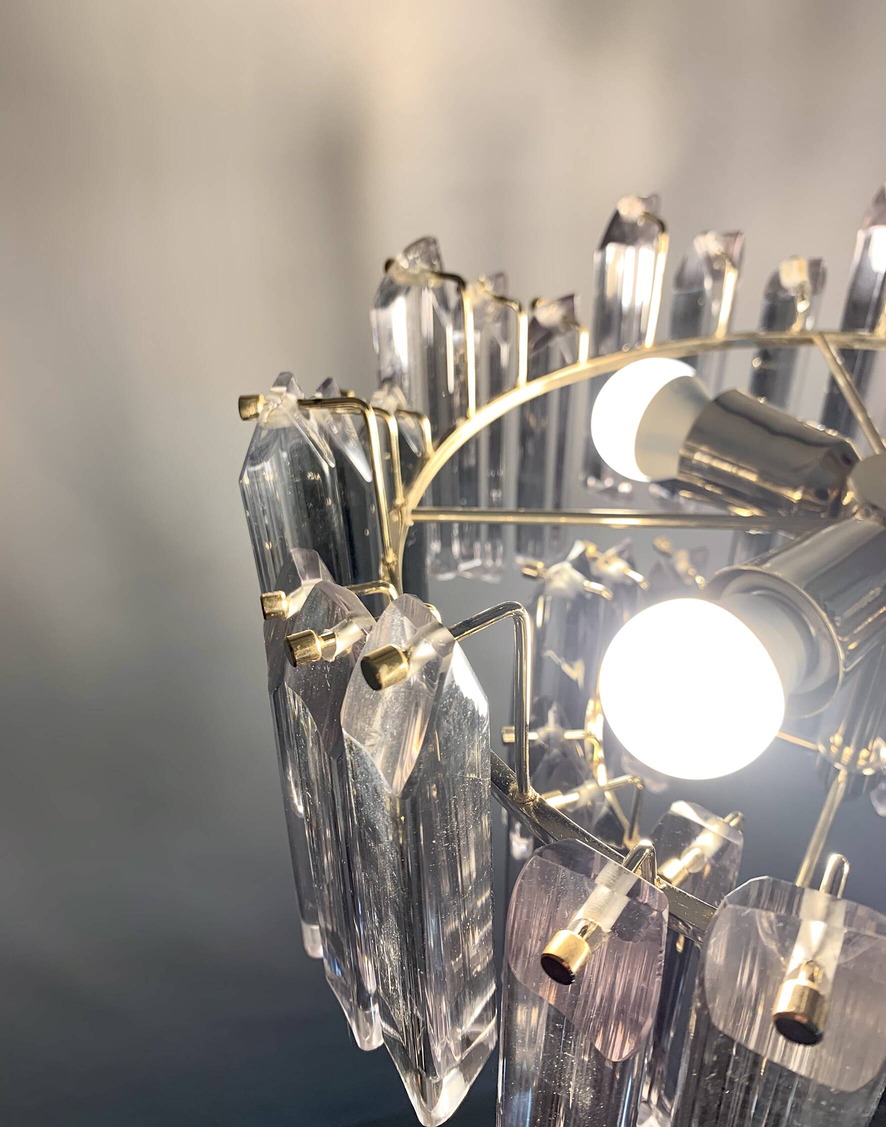 Venini chandelier in Murano glass