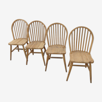 4 kitchen chairs with bars