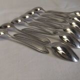 Small silver metal spoons RENEKA filet cutlery service goldsmithing