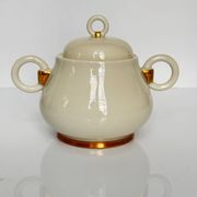 Art Deco style coffee and tea service, Ruhlmann model, Maison Vignaud, Limoges