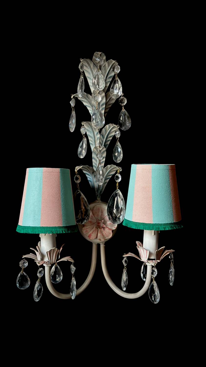 Tassel wall sconce