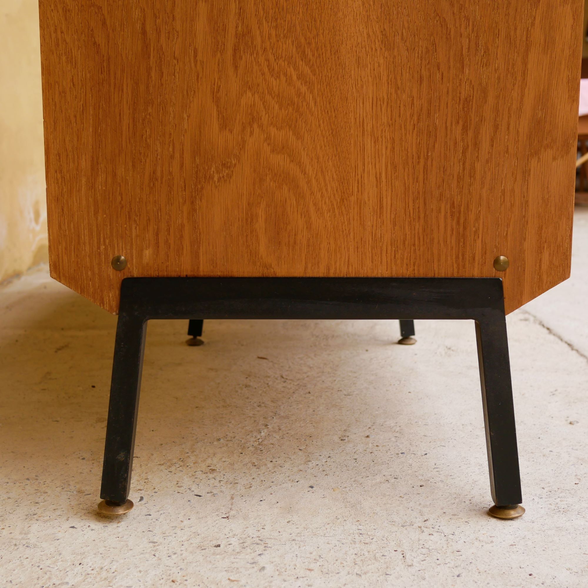 Vintage sideboard by René-Jean Caillette for Charron editions
