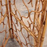 Vintage Rattan room divider or room divider made in Italy 1960