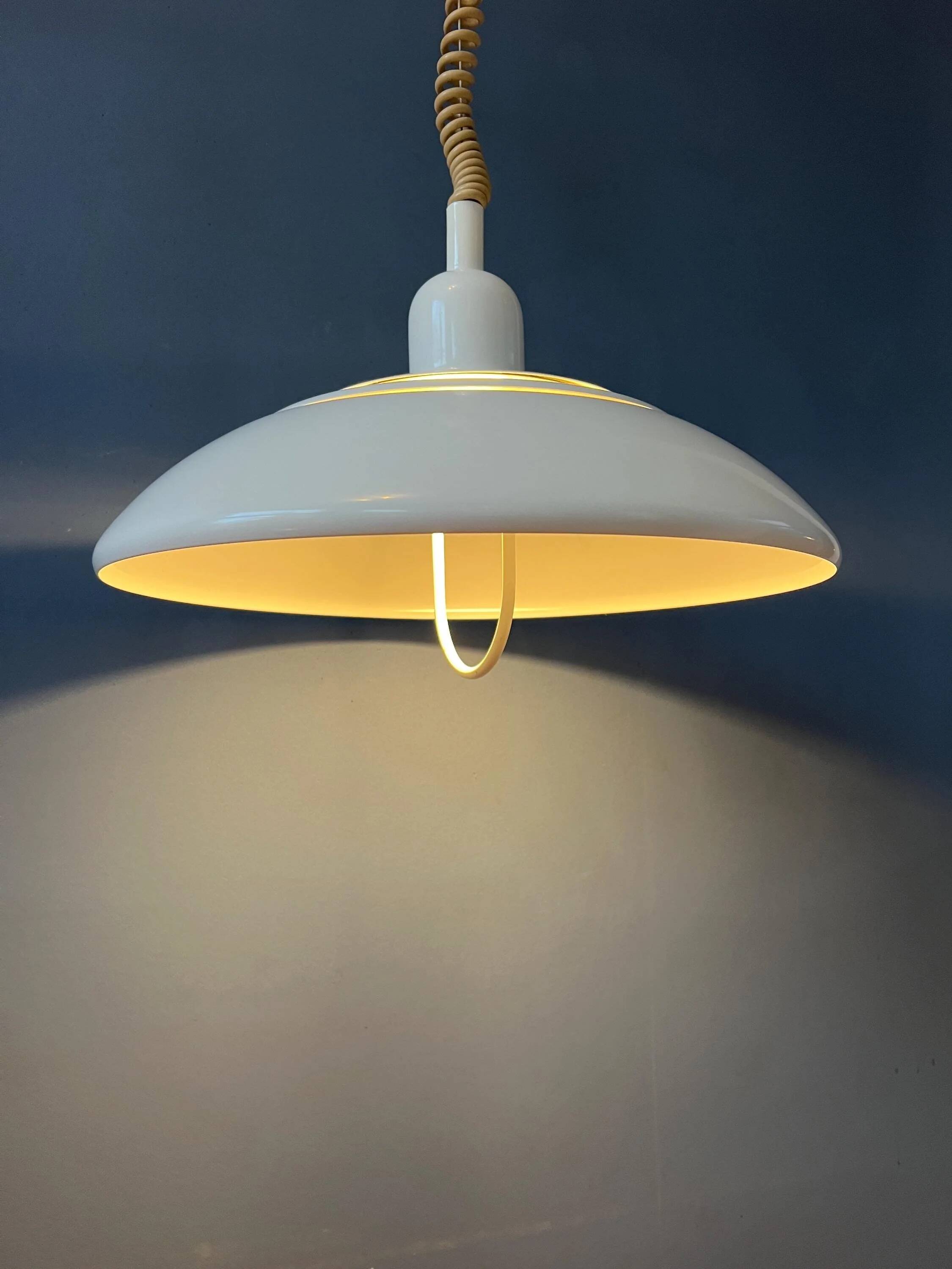 Vintage mid-century beige Dijkstra suspension