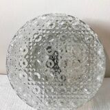 Round molded glass ceiling light ⌀ 19,5 cm