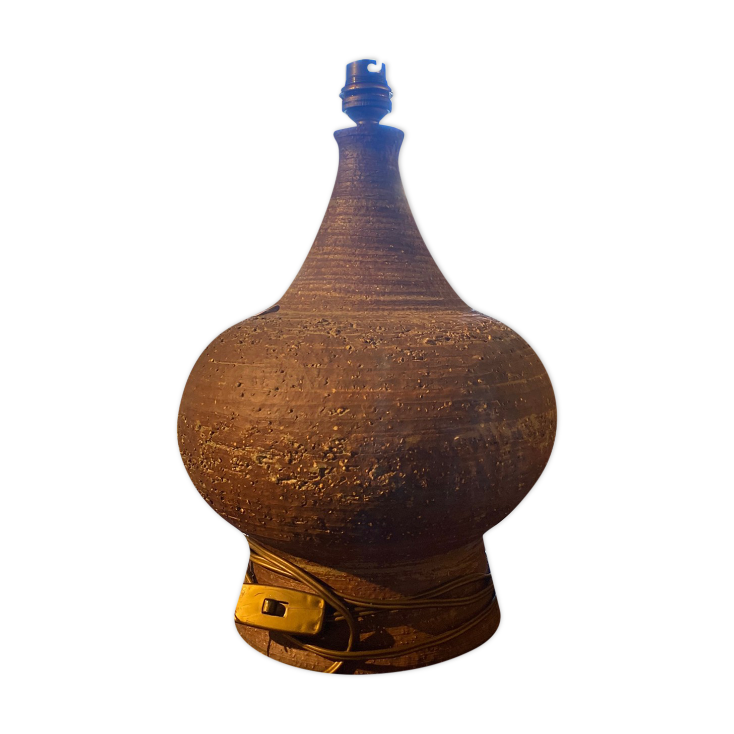 Ceramic lamp foot Jacques Pouchain