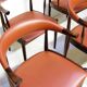 Eight Danish Cow Horn "Model 12" Chairs in Rosewood by Johannes Andersen