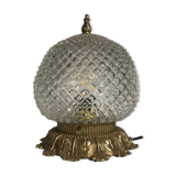 Lamp with moulded glass