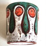 Pot ou cache-pot céramique Vallauris Années 70 Hauteur 14,2 cm