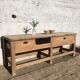 Établi en bois brut