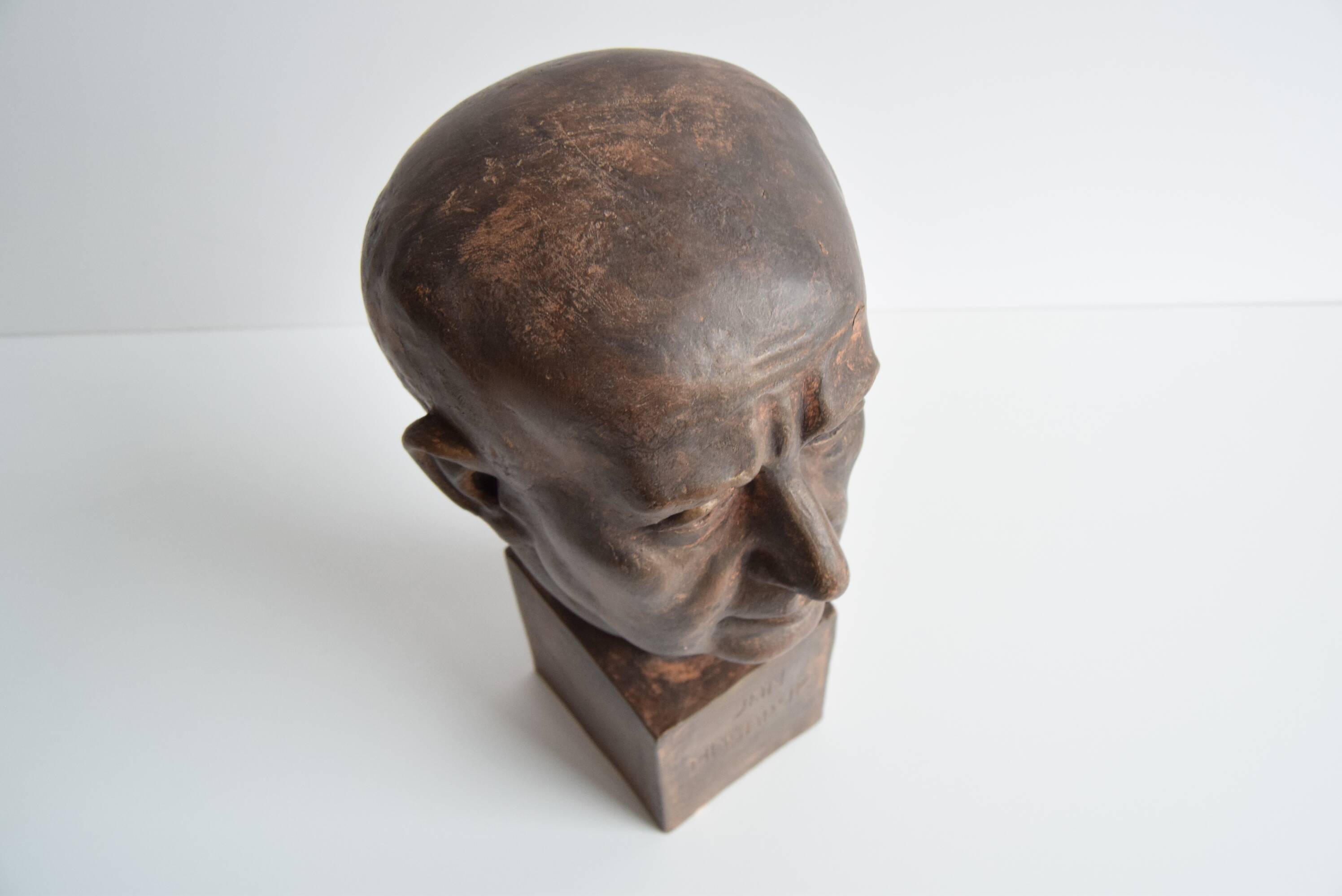 Jan Masaryk Ceramic Bust, circa 1950's