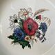 Series of 12 Sarreguemines France soup plates, Agreste collection