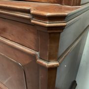 Window furniture in two bodies Napoleon III Mahogany and veneer XIX century