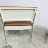 1970 wooden kitchen corner bench set