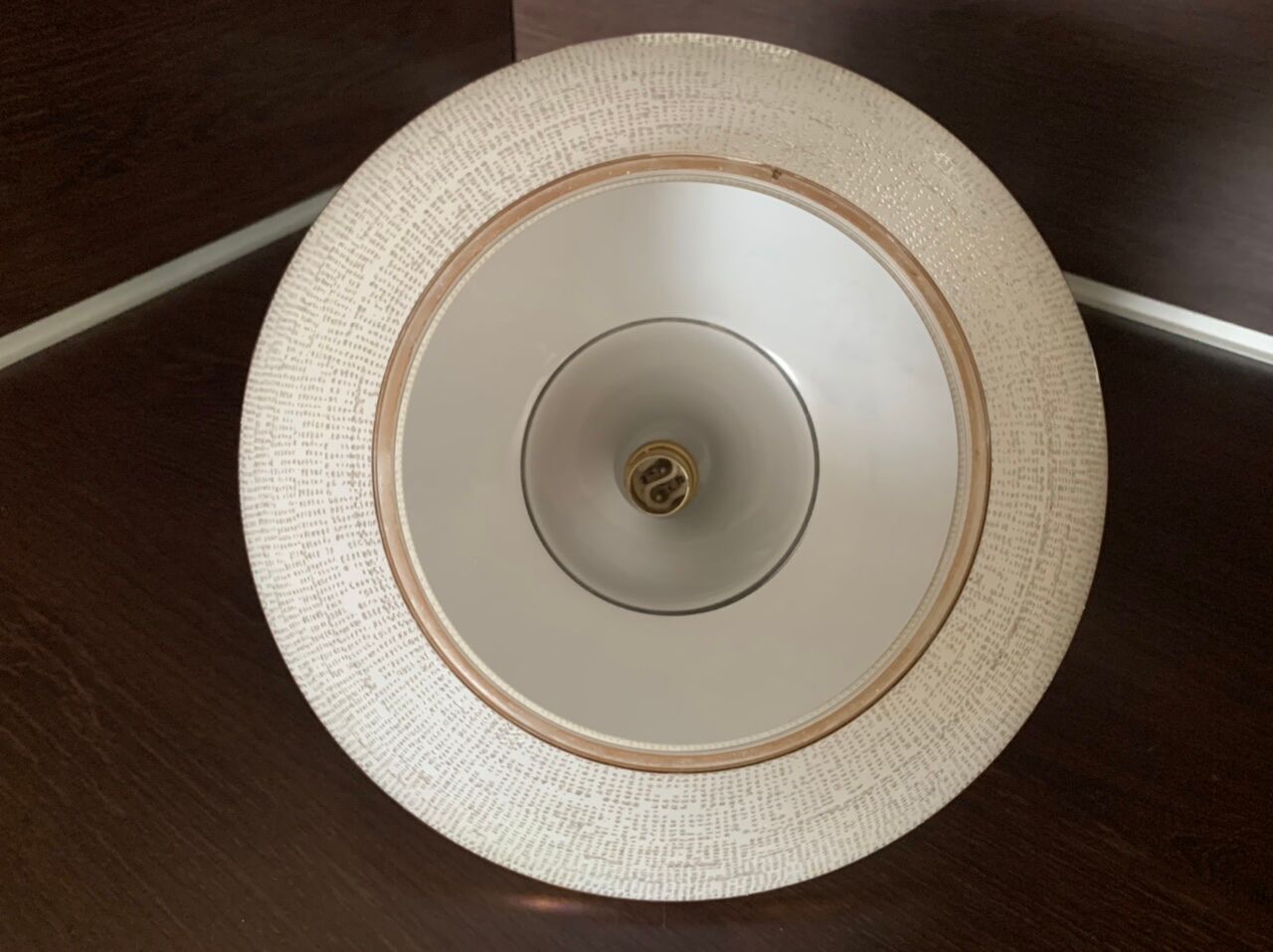 Vintage pendant lamp, UFO, space age, circa 50's/60's